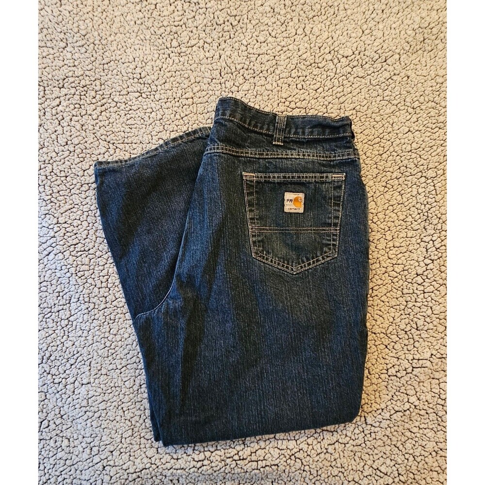 Carhartt FR Flame Resistant Denim Jeans 42x30 (Fits 38x27) CAT 2 NFPA 2112